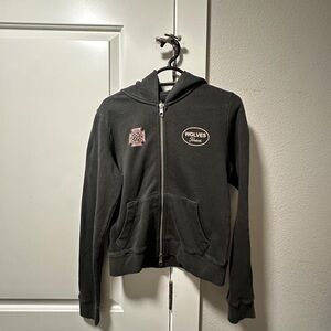 Darc Sport Black Hoodie with Pink Accents